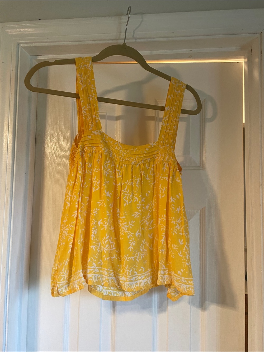 Natalie Martin Yellow Floral Camisole